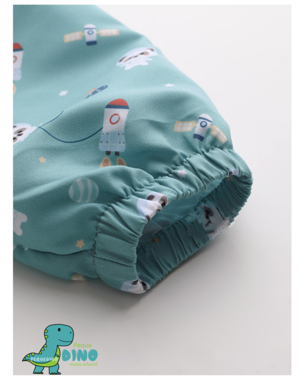 Babi con Bolsillo Pandas in Space detalles