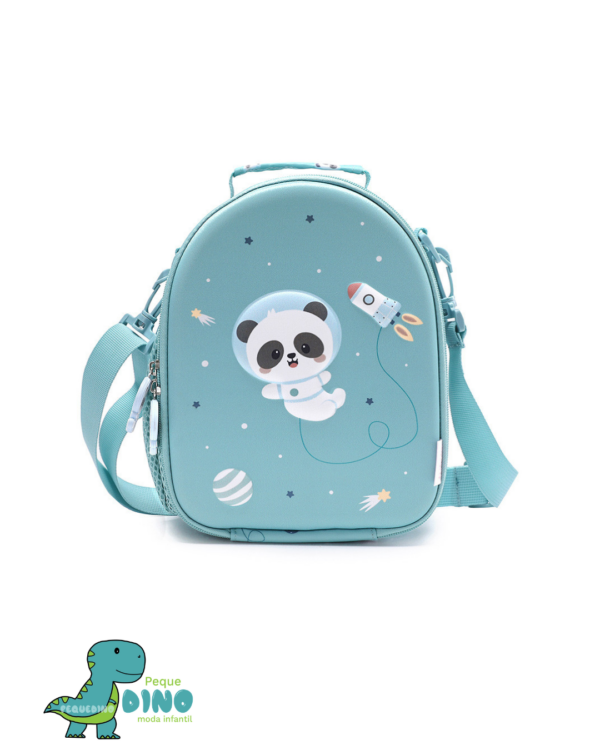 Bolsa Merienda Térmica 3D Pandas Space