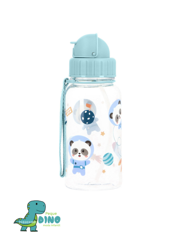 Botella plástico pandas