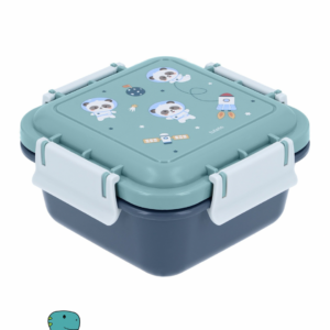 Caja Almuerzo Grande Pandas Space Verde