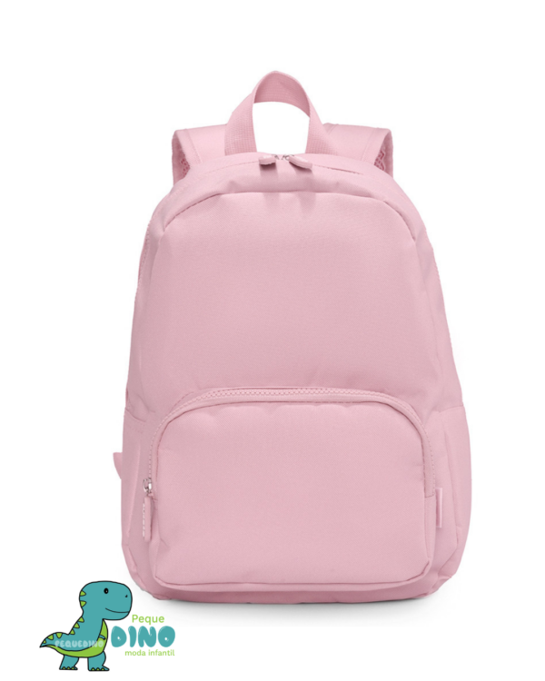 Mochila rosa lisa