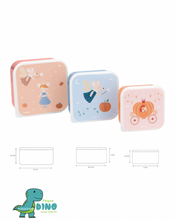 set cajitas cenicienta
