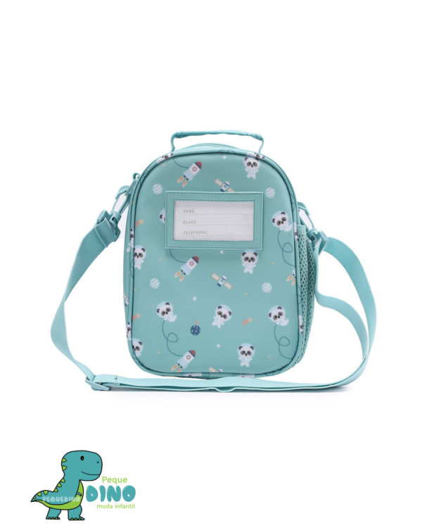 Bolsa Merienda Térmica 3D Pandas Space