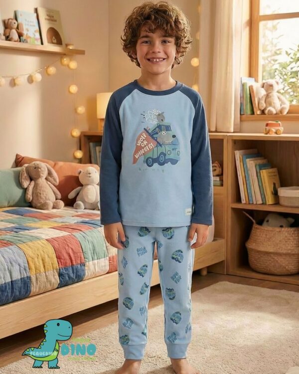 Pijama Algodón 2 Piezas Camión