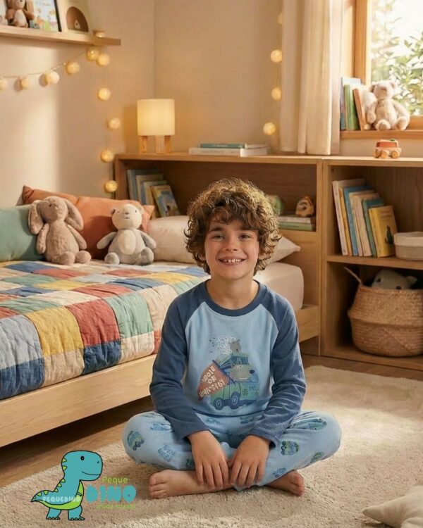 Pijama Algodón 2 Piezas Camión