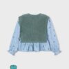 Camisa con top niña
