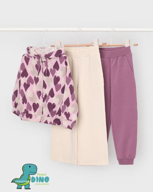 Chándal estampado 2 pantalones