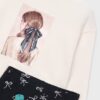 Conjunto legging y sudadera lazos