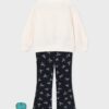 Conjunto legging y sudadera lazos