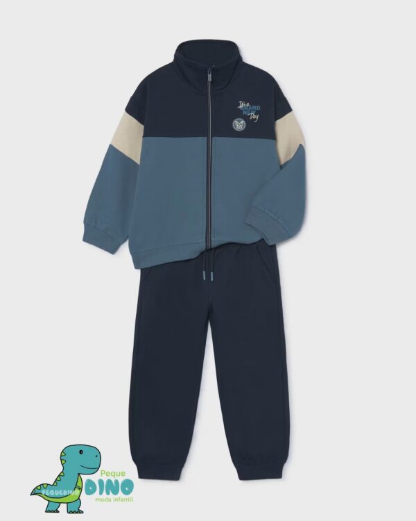 chándal sudadera cremallera nino