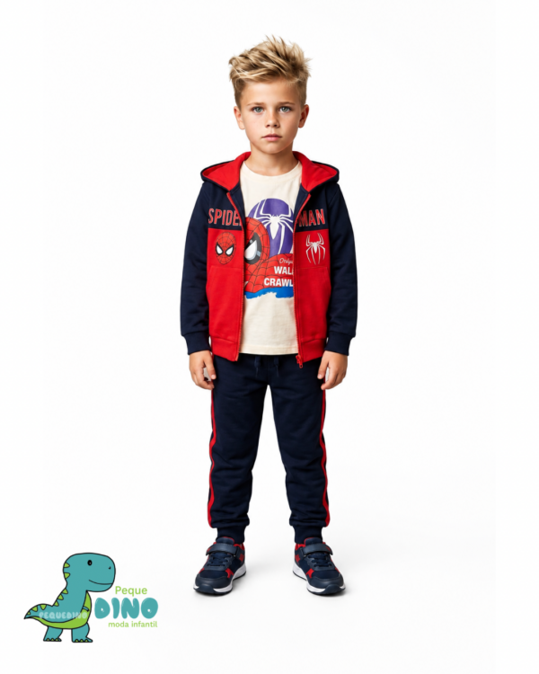 Chandal 3 piezas spiderman