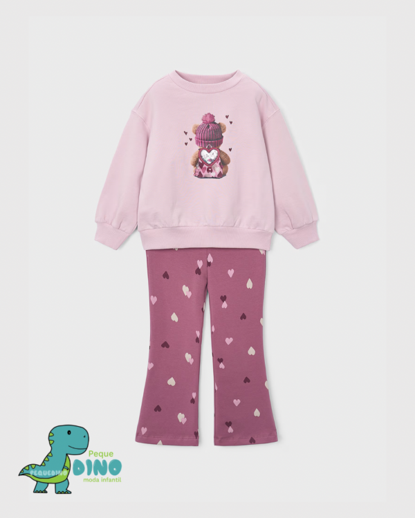 Conjunto legging violeta