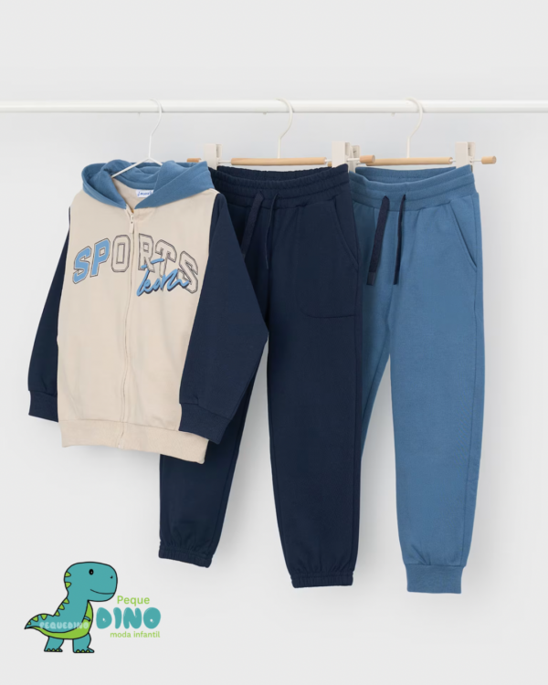 Chándal 2 pantalones básico ocean
