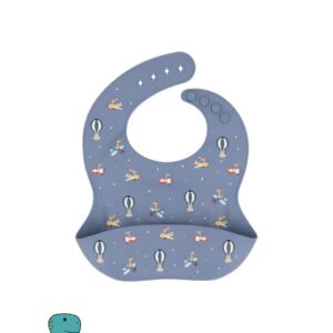 Babero Silicona Planes