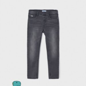 Pantalón Vaquero Skinny Niña Gris Sin Botón Mayoral – Pequedino