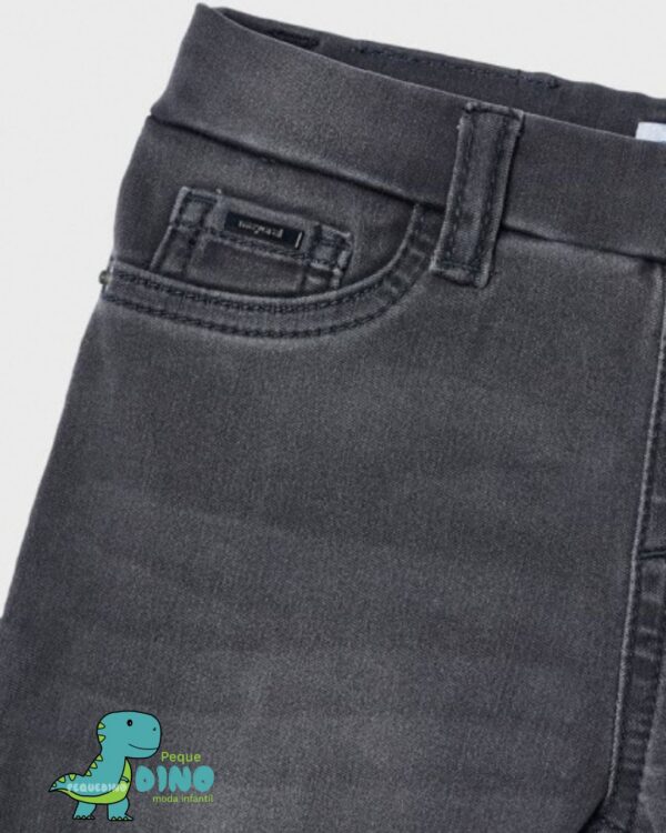 Pantalón Vaquero Skinny Niña Gris Sin Botón Mayoral – Pequedino