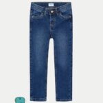 Pantalón Vaquero Slim Niña Azul Medio Mayoral – Pequedino