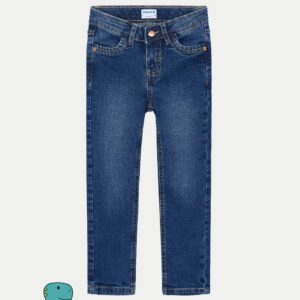 Pantalón Vaquero Slim Niña Azul Medio Mayoral – Pequedino