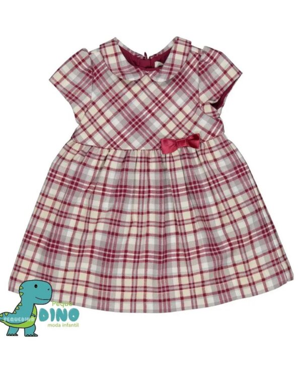Vestido burdeos
