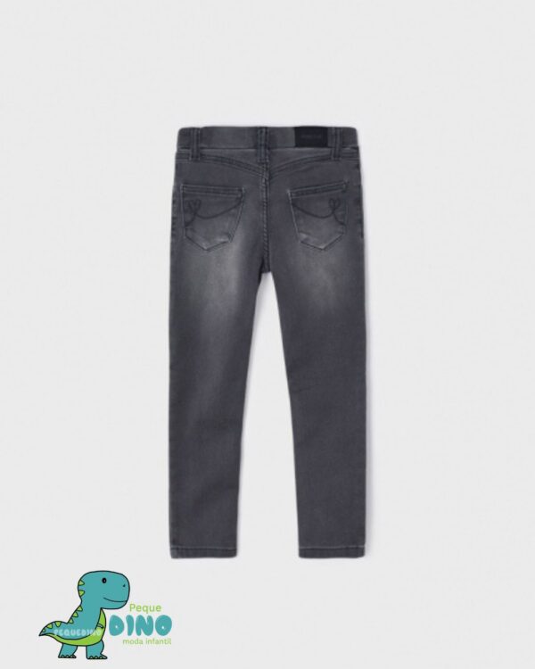 Pantalón Vaquero Skinny Niña Gris Sin Botón Mayoral – Pequedino