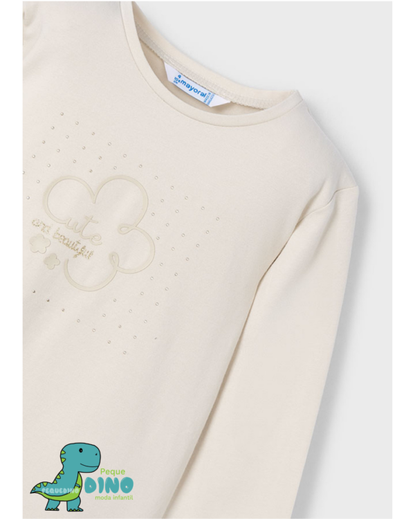Camiseta Manga Larga Cute and Beautiful Niña Mayoral – Pequedino