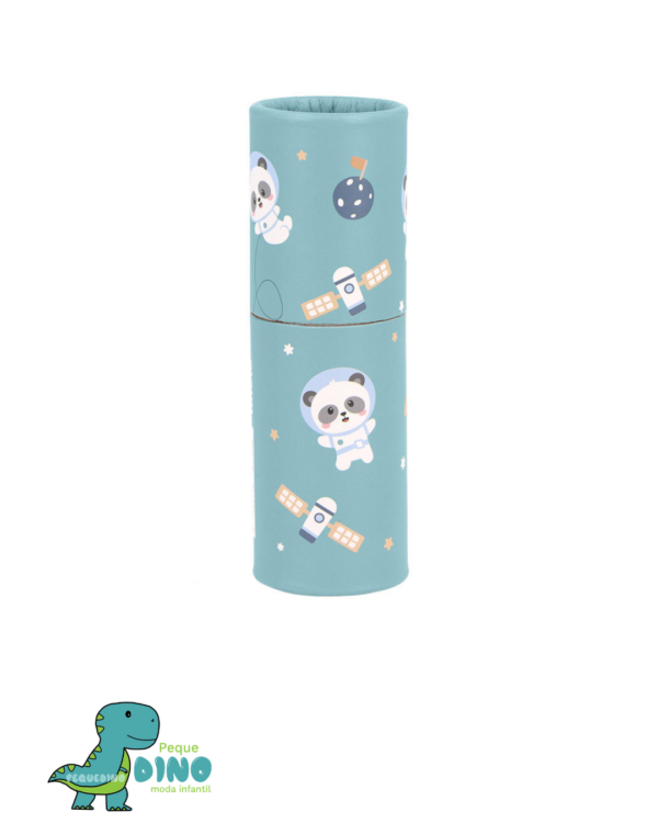 tubo lapices colores panda