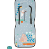 Colchoneta silla paseo estampada Scooter Dinos