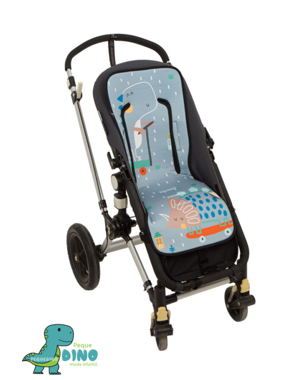 Colchoneta silla paseo estampada Scooter Dinos