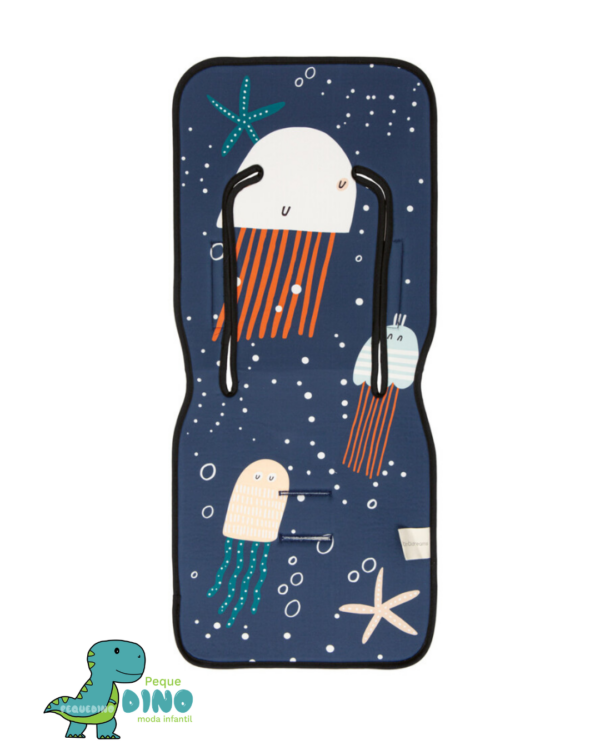 Colchoneta silla paseo estampada Nautic