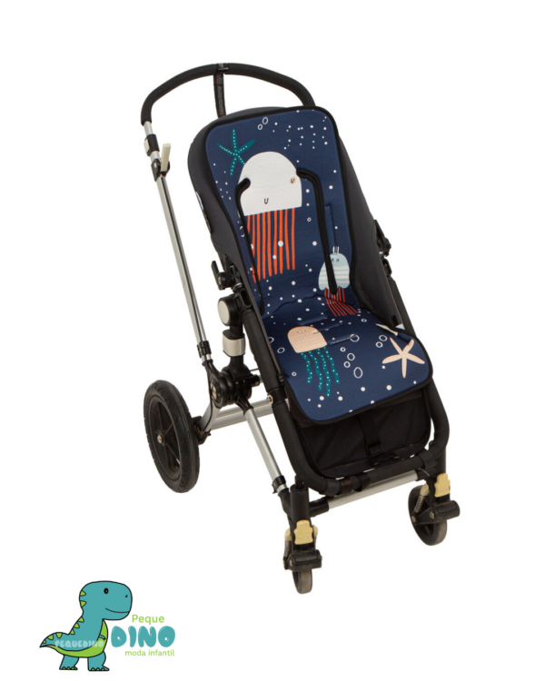 Colchoneta silla paseo estampada Nautic