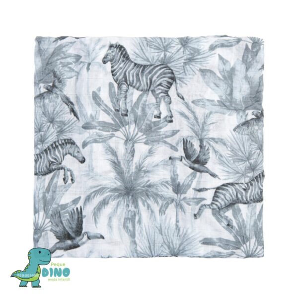 muselina zebra bambu